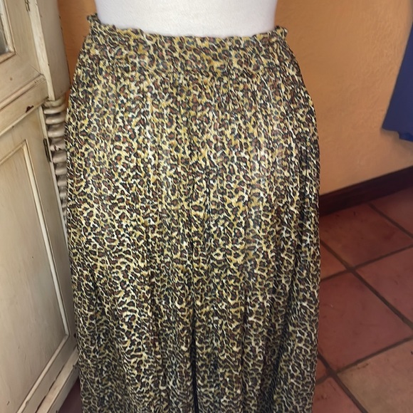 Leopard print boho skirt - Picture 5 of 7